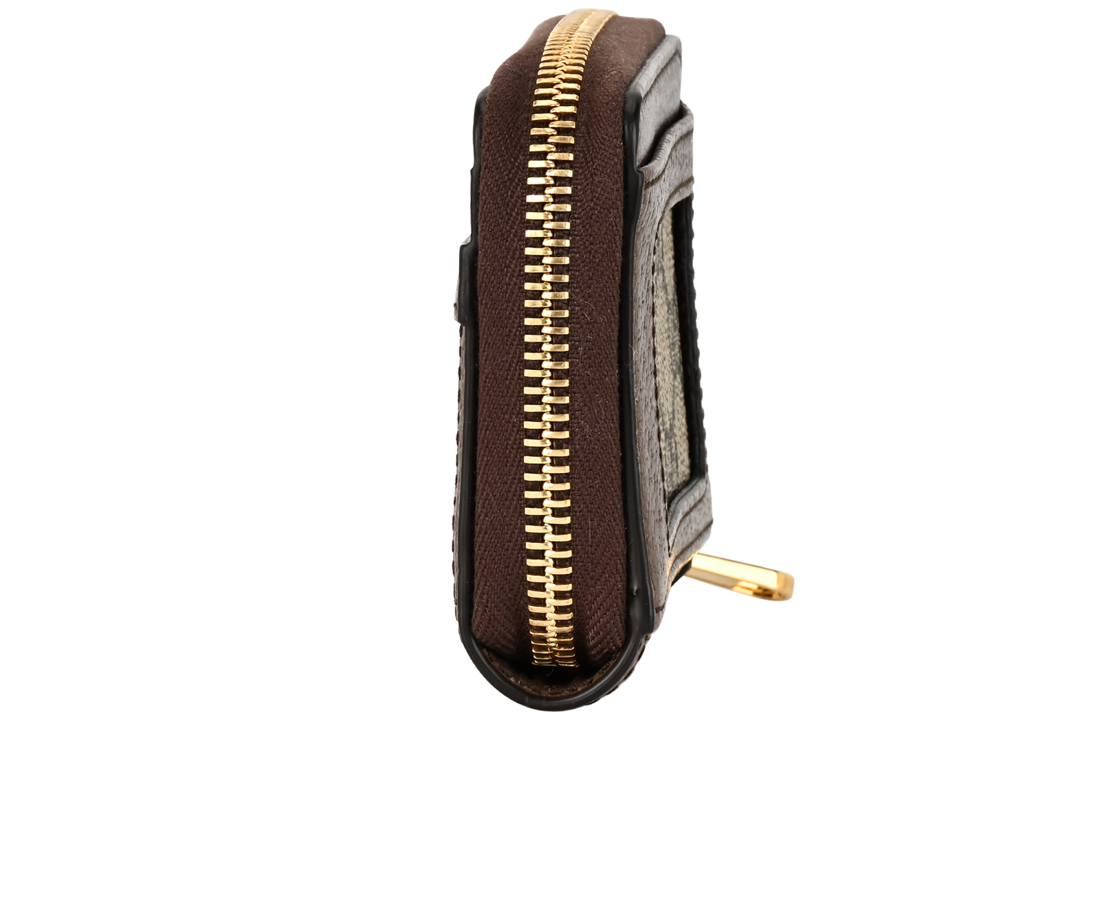 Gucci Ophidia Coin Zip Wallet, &pound;250, Accessories, Brown, Canvas, Bottom view